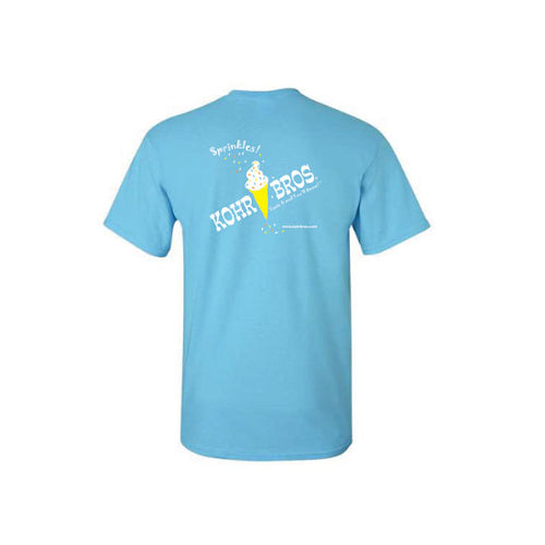 Kohr Bros Sprinkles T-Shirt - Sky Blue