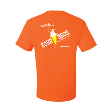 Load image into Gallery viewer, Kohr Bros Sprinkles T-shirt - Orange - Back View